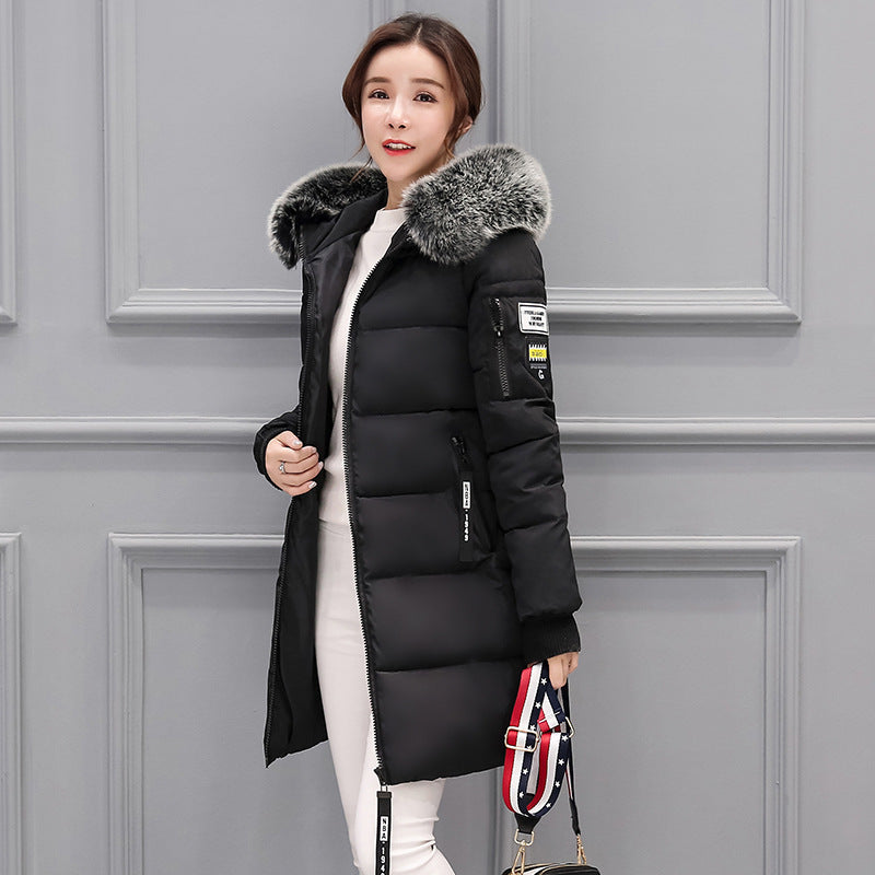 Mid-Length Slim Down Padded Jacket