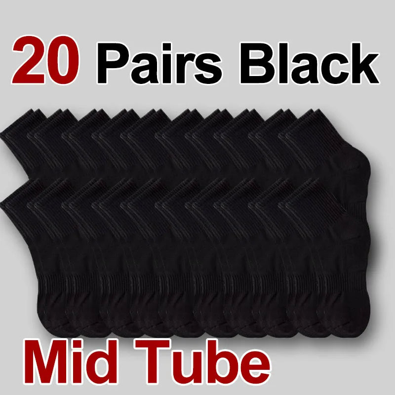 All-Season Sports Socks – Breathable, Sweat-Wicking, Neutral Colors