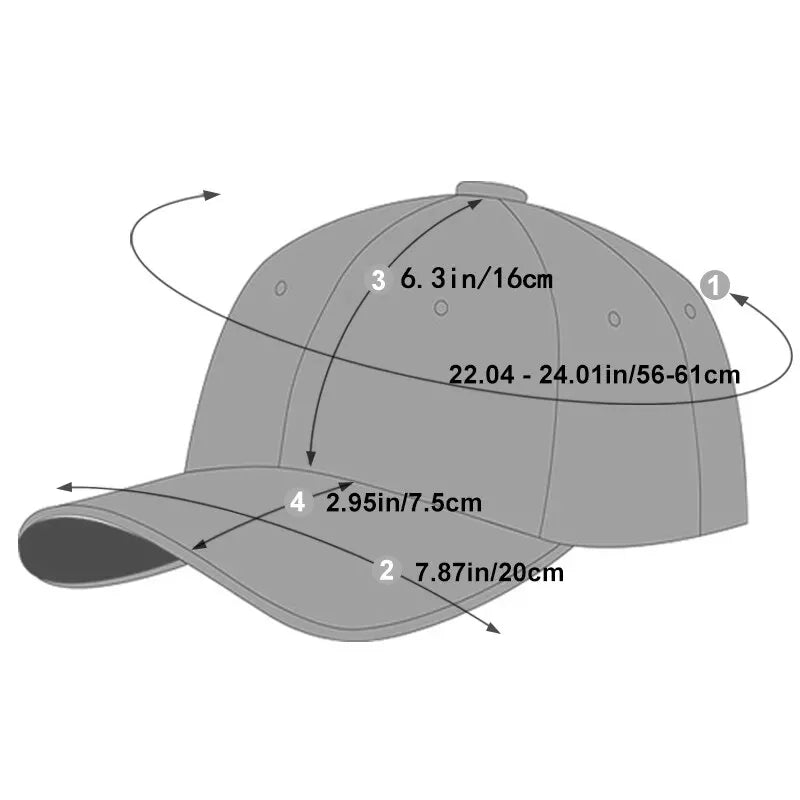 Fashion Letter Embroidered Camo Baseball Hat – Adjustable Casual Sun Cap