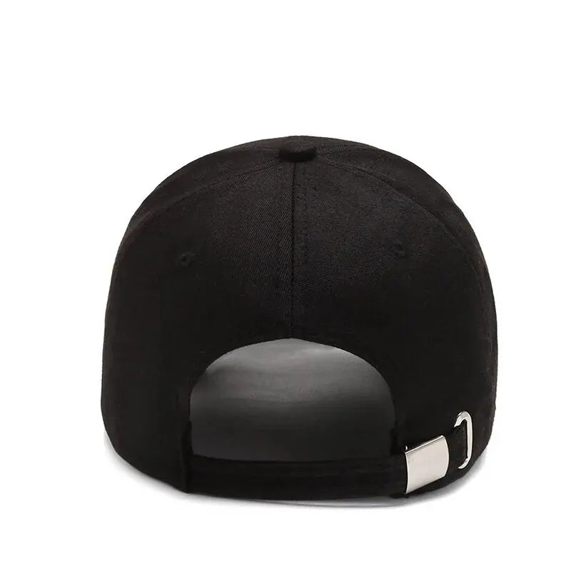 Men’s & Women’s Casual Baseball Cap – Korean-Inspired, Embroidered Letter Design, UV Protection Sunshade Hat