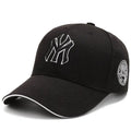 Men’s & Women’s Casual Baseball Cap – Korean-Inspired, Embroidered Letter Design, UV Protection Sunshade Hat