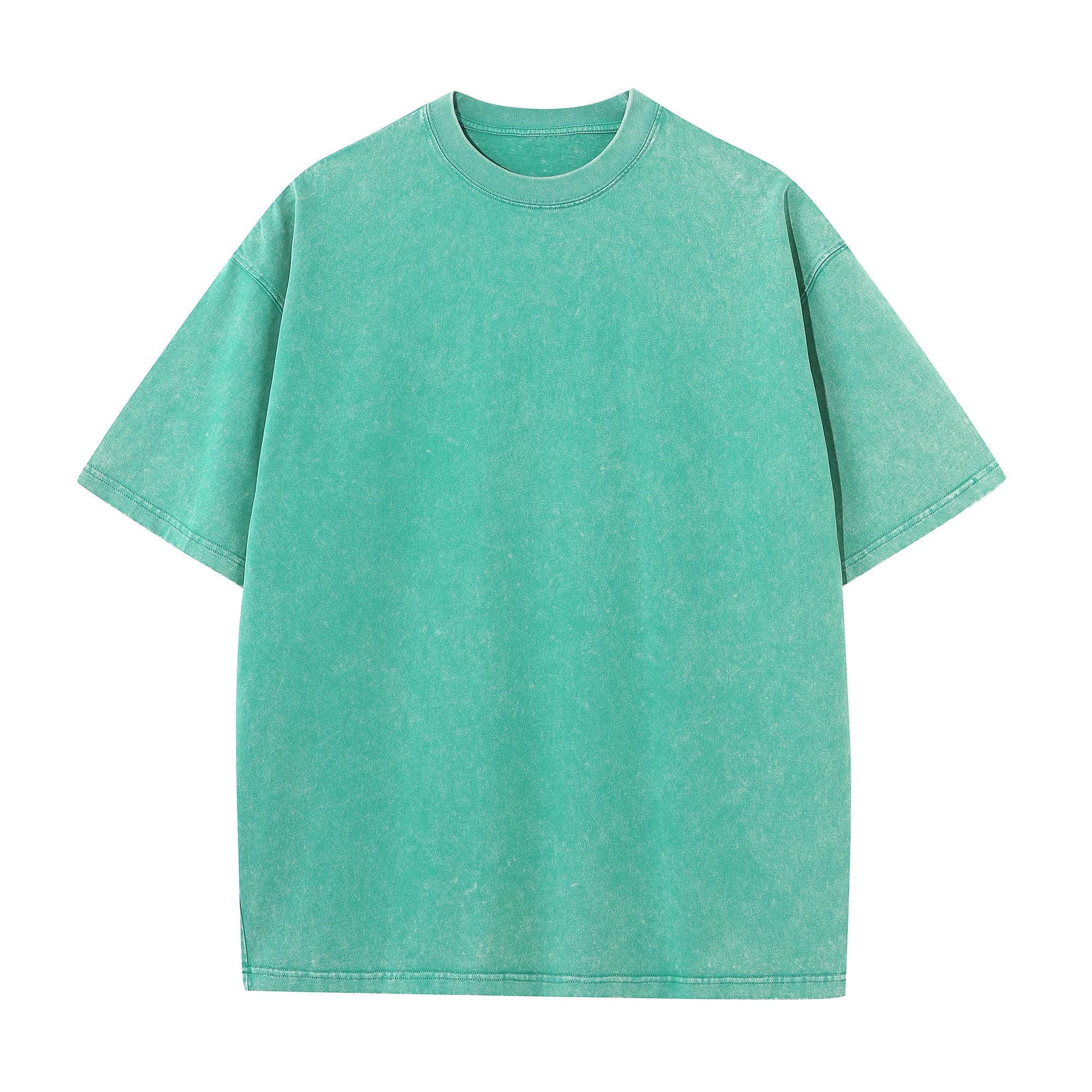 Men’s Vintage Washed Cotton Tee – Oversized Drop Shoulder Streetwear Essential