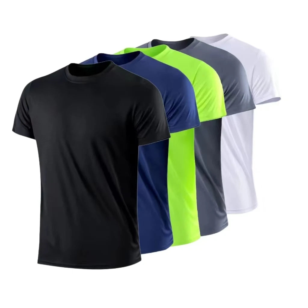 Men’s Quick-Dry Gym T-Shirt – Moisture-Wicking, Lightweight Running & Training Top for Sports & Exercise