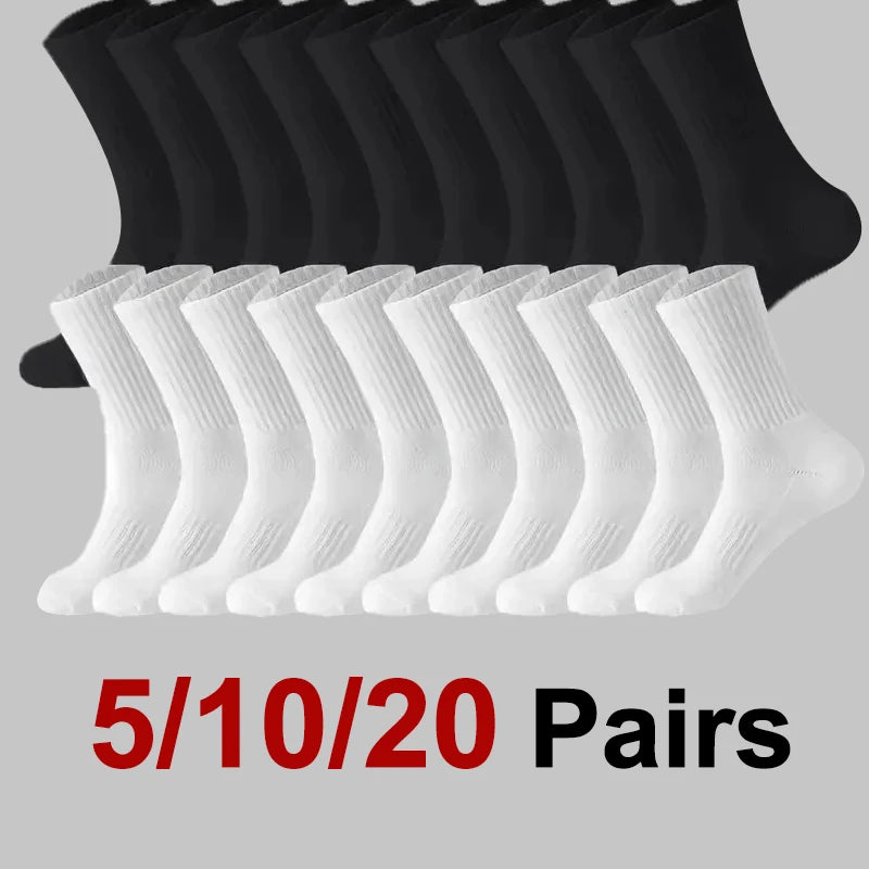 All-Season Sports Socks – Breathable, Sweat-Wicking, Neutral Colors