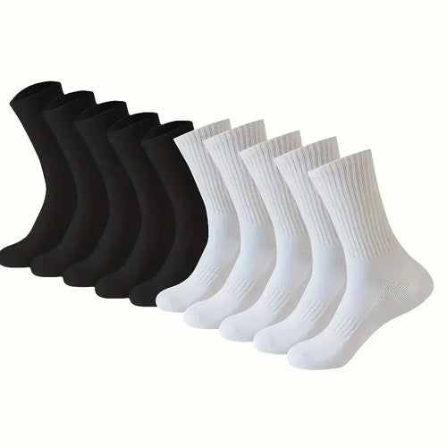 All-Season Sports Socks – Breathable, Sweat-Wicking, Neutral Colors