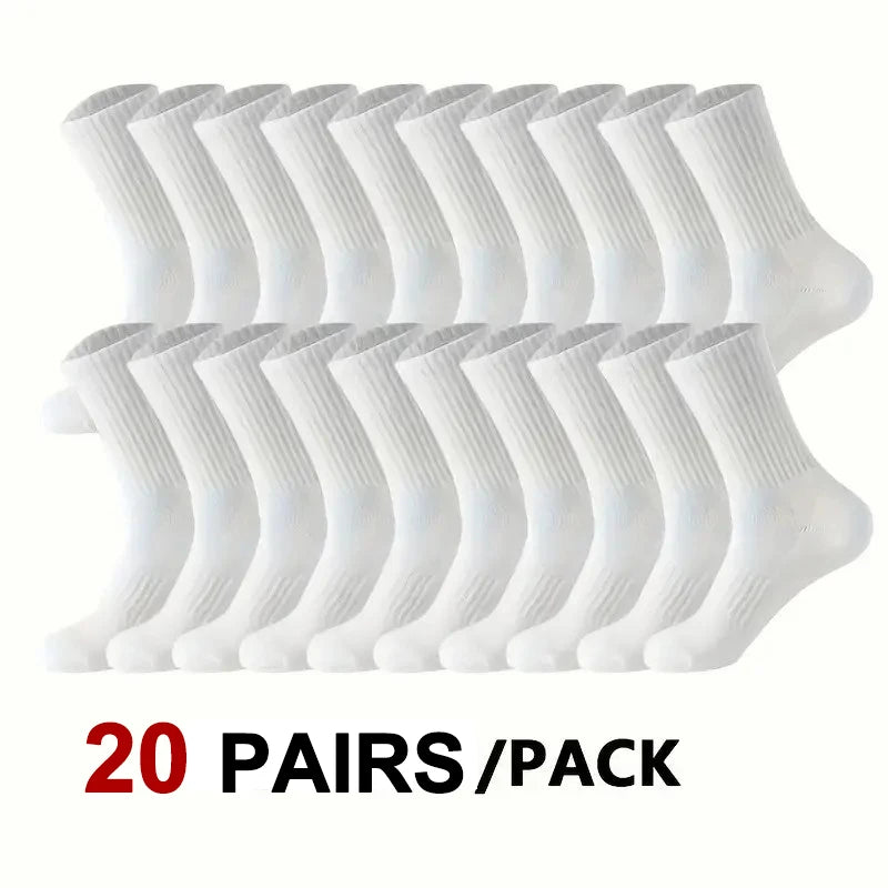 All-Season Sports Socks – Breathable, Sweat-Wicking, Neutral Colors