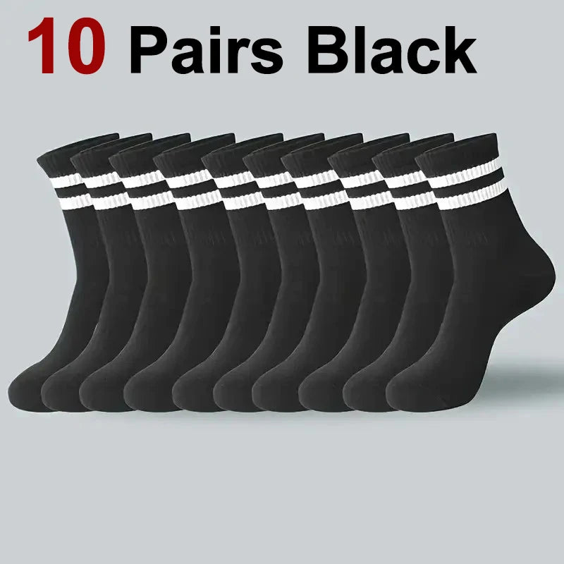 All-Season Sports Socks – Breathable, Sweat-Wicking, Neutral Colors
