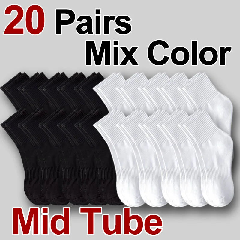 All-Season Sports Socks – Breathable, Sweat-Wicking, Neutral Colors