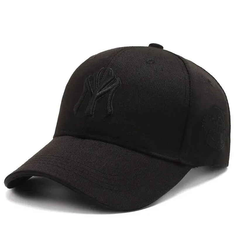 Men’s & Women’s Casual Baseball Cap – Korean-Inspired, Embroidered Letter Design, UV Protection Sunshade Hat