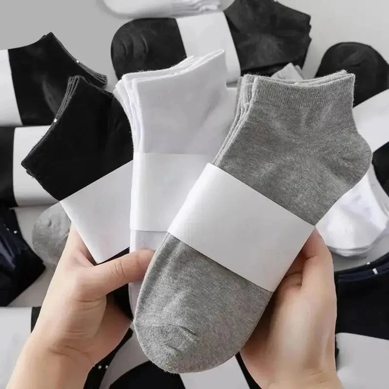 5/10-Pack Unisex Comfort-Fit Ankle Socks – Breathable, Lightweight & Perfect for Sports & Everyday Wear