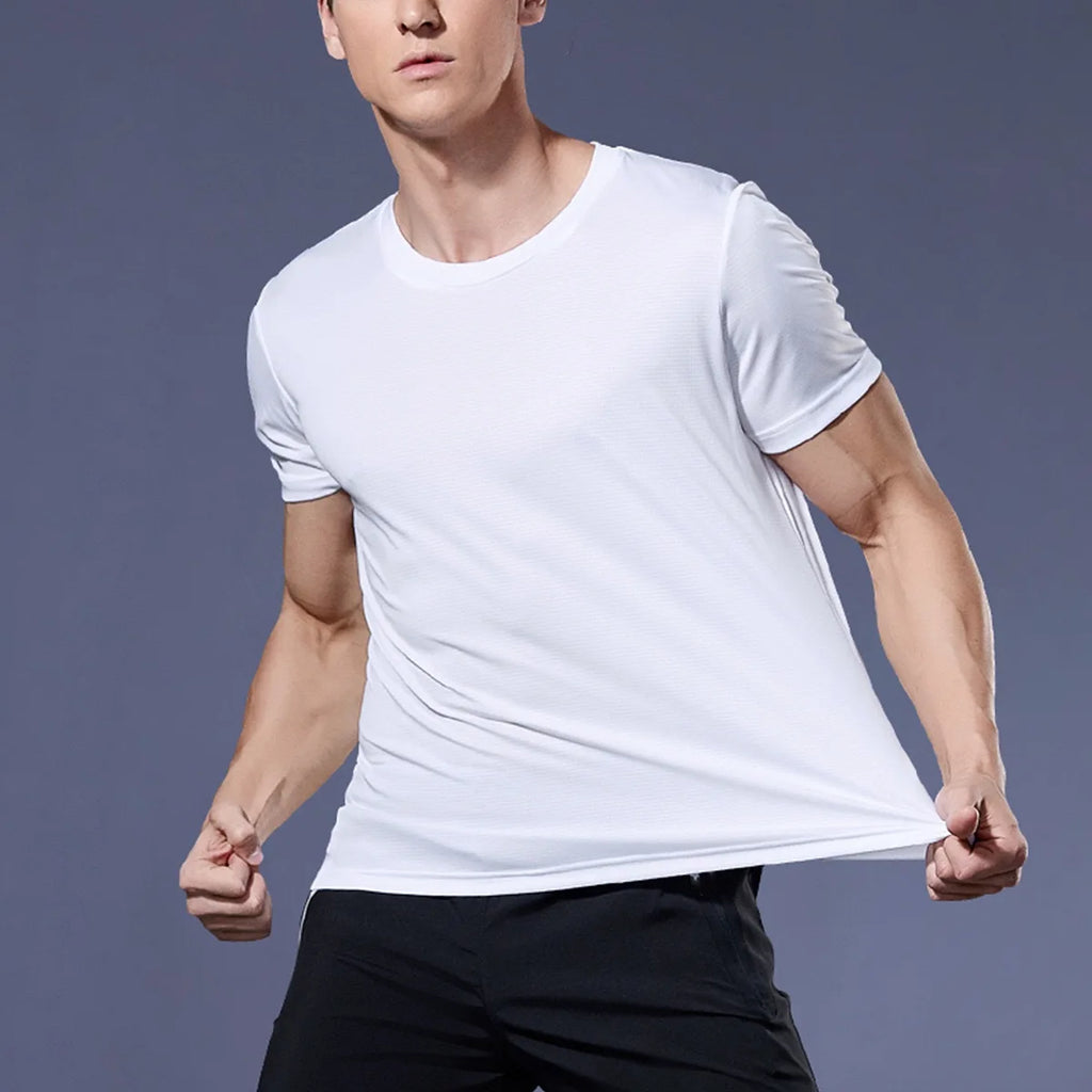 Men’s Quick-Dry Gym T-Shirt – Moisture-Wicking, Lightweight Running & Training Top for Sports & Exercise