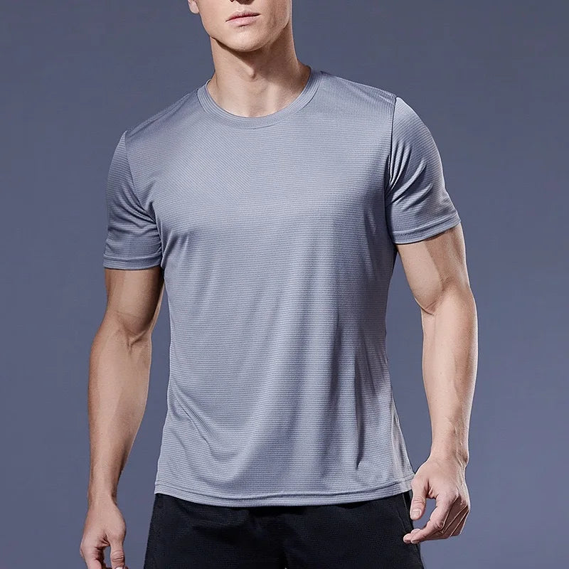 Men’s Quick-Dry Gym T-Shirt – Moisture-Wicking, Lightweight Running & Training Top for Sports & Exercise