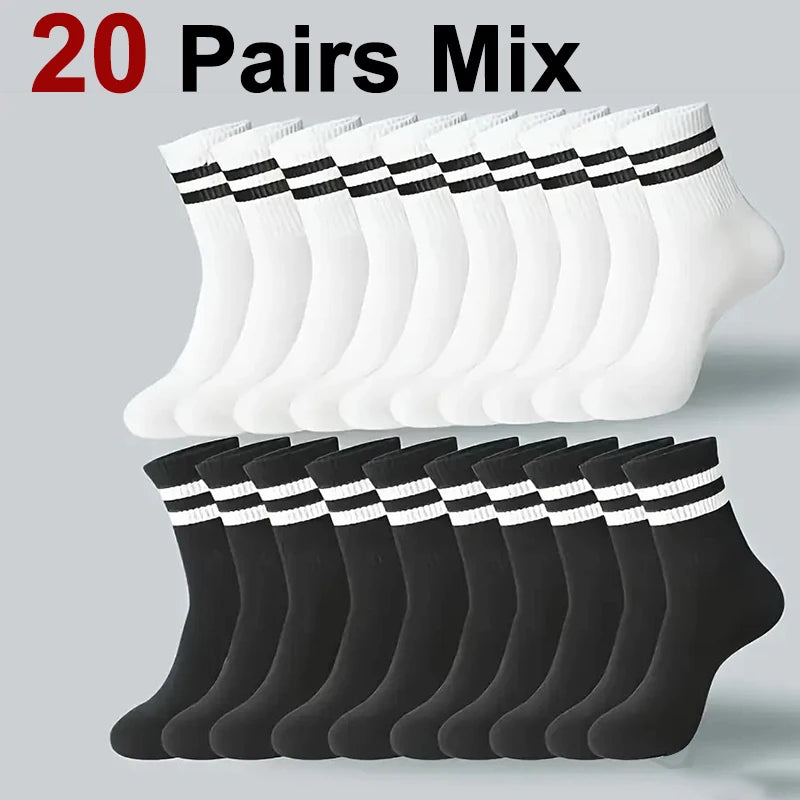 All-Season Sports Socks – Breathable, Sweat-Wicking, Neutral Colors