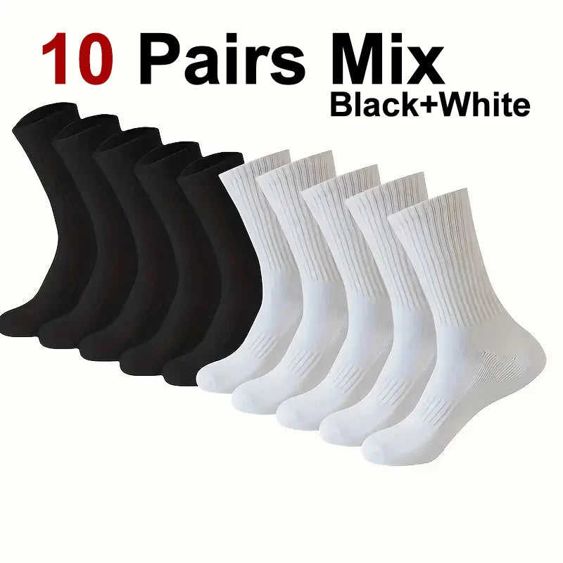 All-Season Sports Socks – Breathable, Sweat-Wicking, Neutral Colors