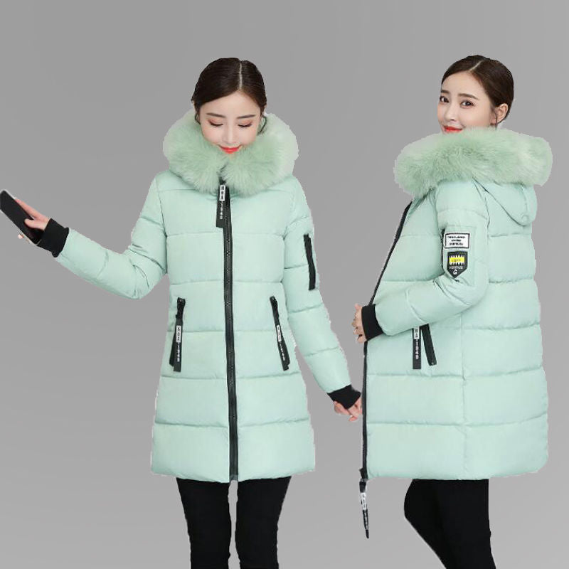 Mid-Length Slim Down Padded Jacket